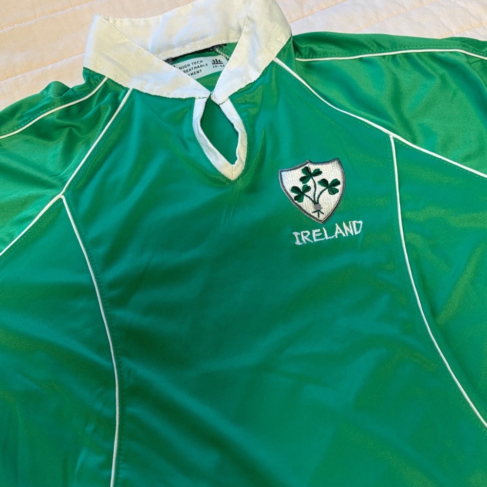Green Ireland boys Top